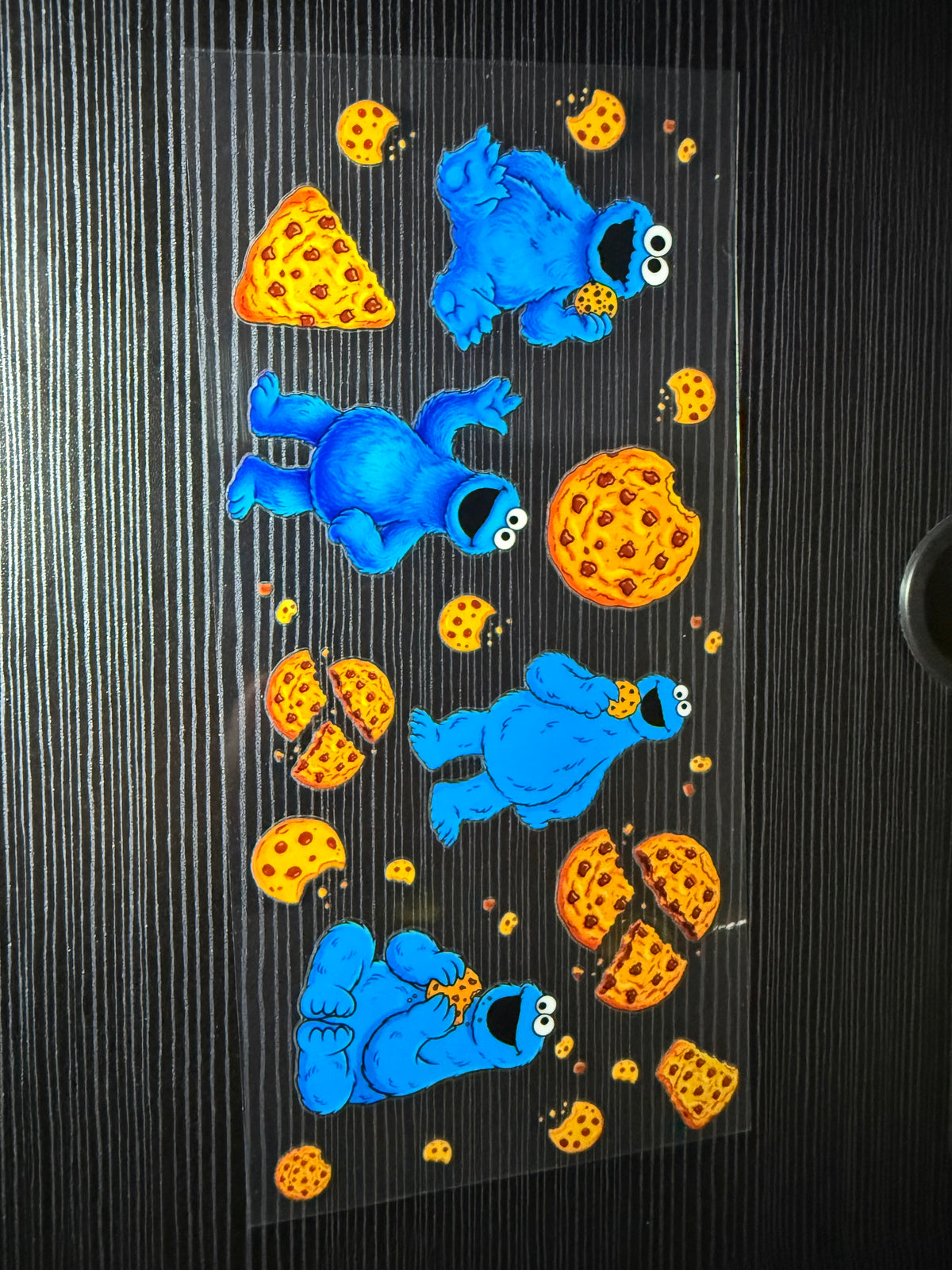 Cookie Monster 16oz Wrap