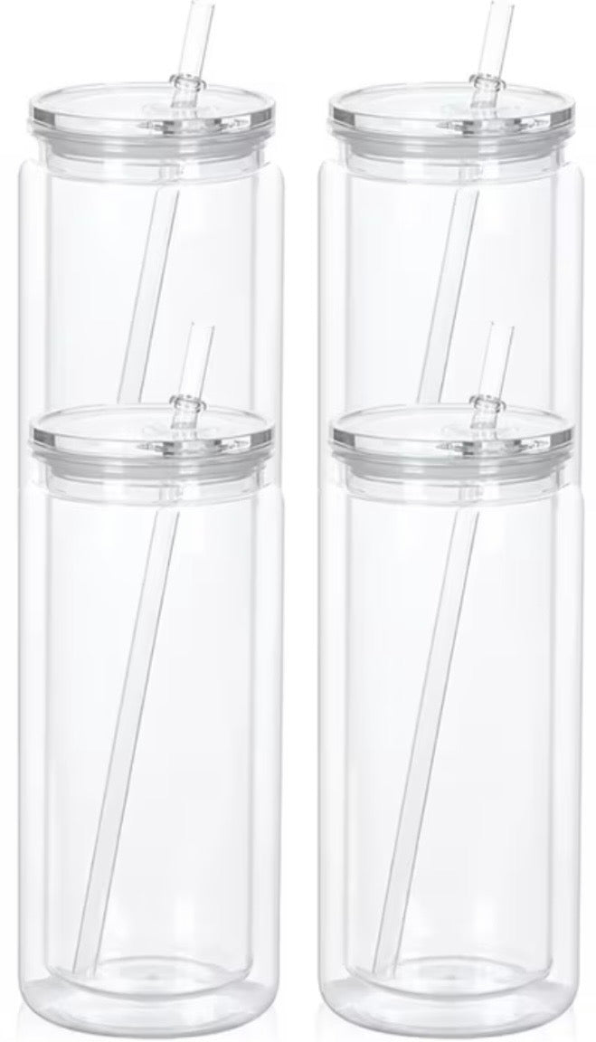20oz Acrylic SnowGlobe Tumbler