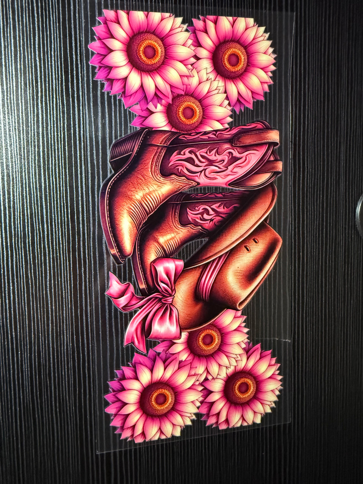 Floral Cowgirl 16oz Wrap