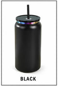 16oz Stainless Steel Tumbler (Black)